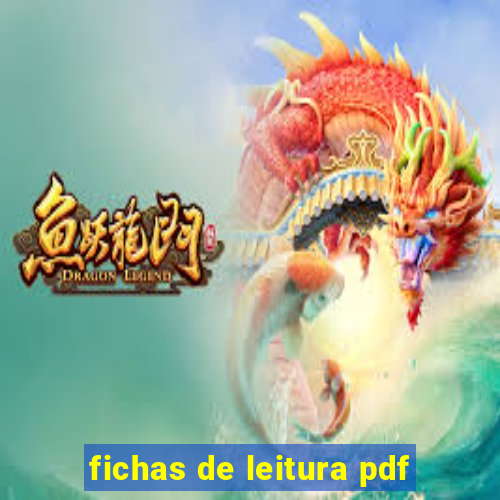 fichas de leitura pdf